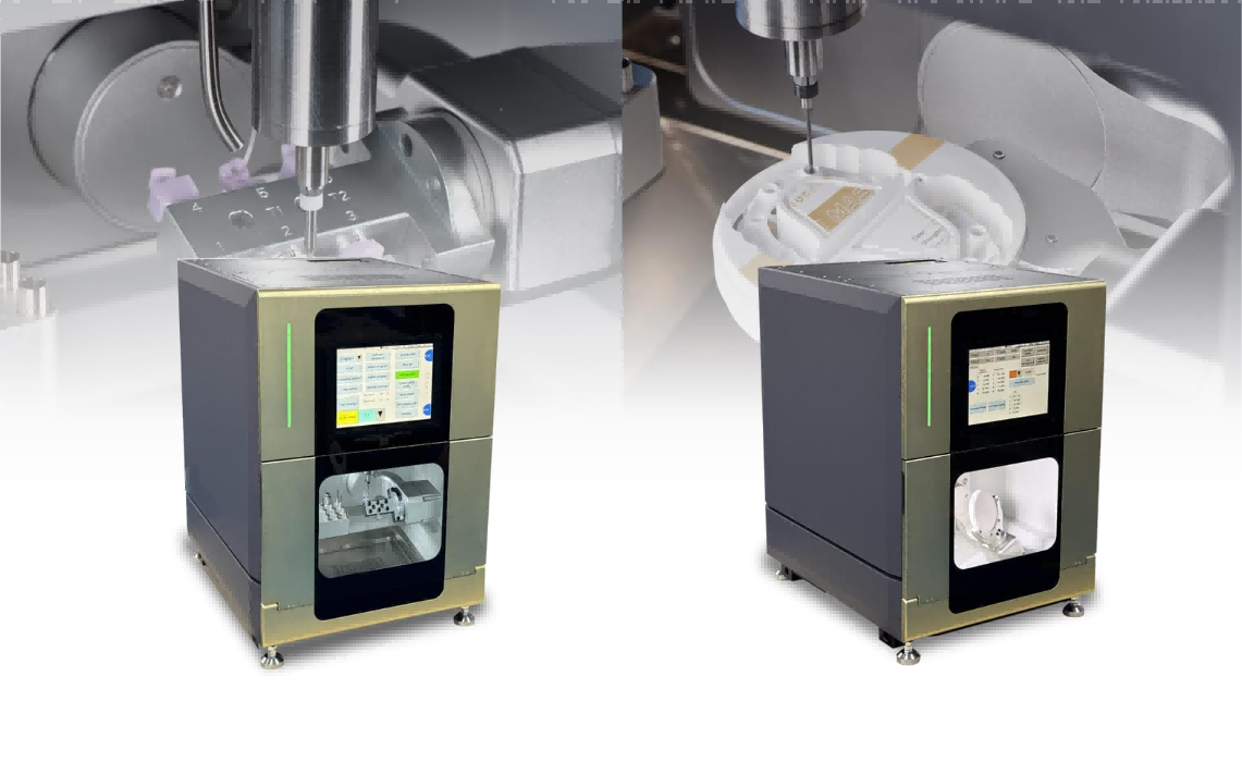 Dental milling machines